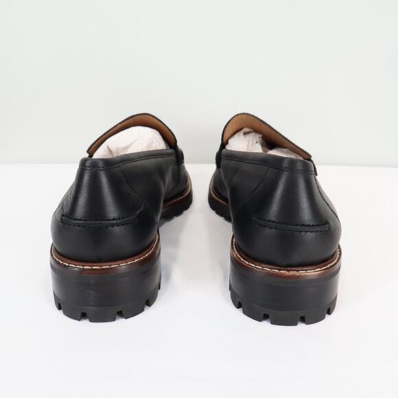 Madewell The Corinne Lugsole Loafer True Black Size 10.5 NWOB - Picture 5 of 11